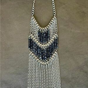 Park Lane Black and Silver Layered Necklace